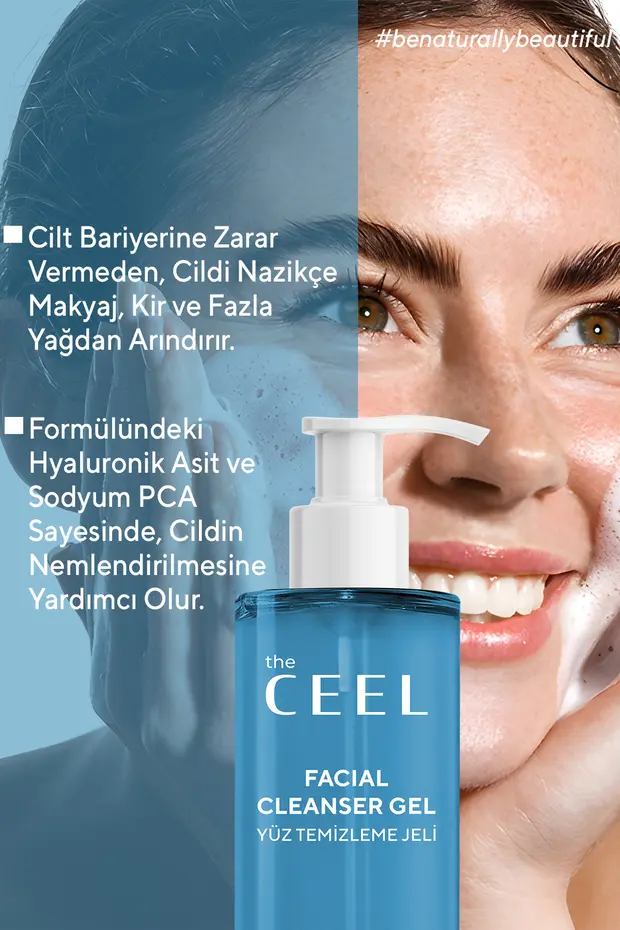Sebum Dengeleyici, AydınlatıcıEtkili Tüm Cilt Tiplerine Uygun Centella Özlü Yüz Yıkama Jeli 200 ml